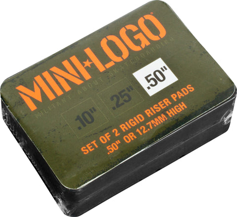 Mini Logo | 1/2" Riser Pads - Plastic