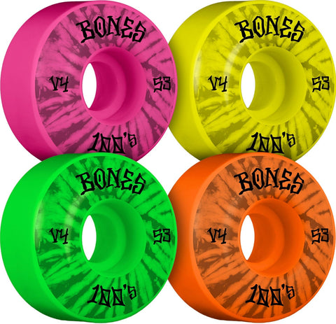 Bones | 53mm/100a - 100's Party Pack V4 Wide