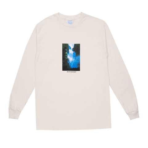 Sci-Fi Fantasy | Waterfall Longsleeve Shirt - Natural