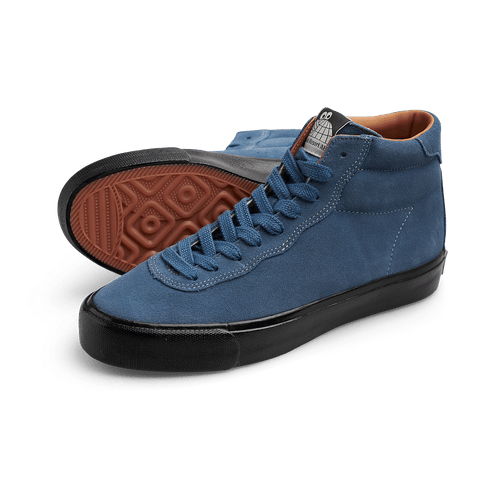 Last Resort AB | VM001 Suede Hi - Dusty Blue/Black