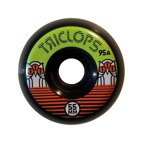 Triclops Wheels | 55mm/95a - Night Riders Conical