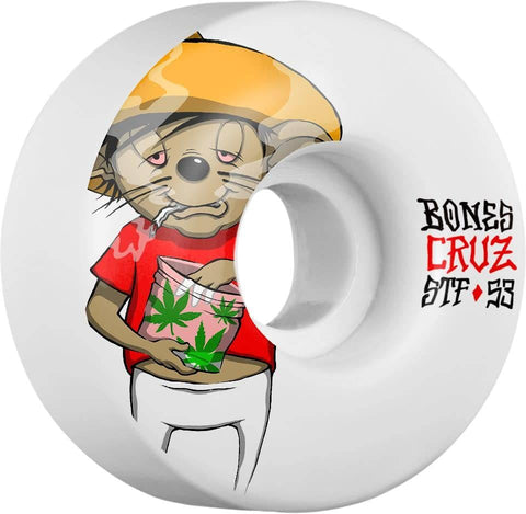 Bones | 53mm STF 103a - Cruz - Weedy - V2 Lock In Shape