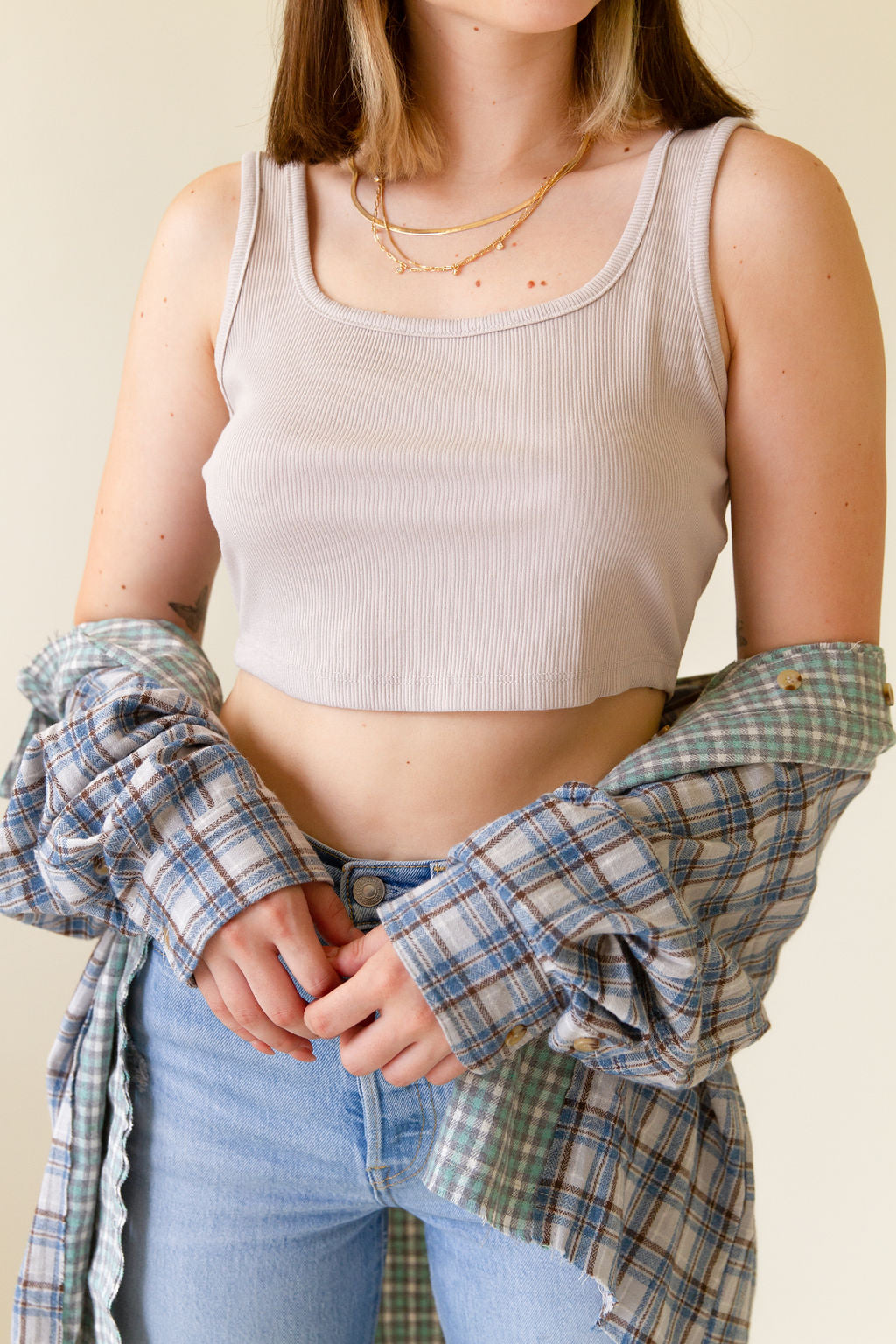 Don't Forget Sleevless Crop Top