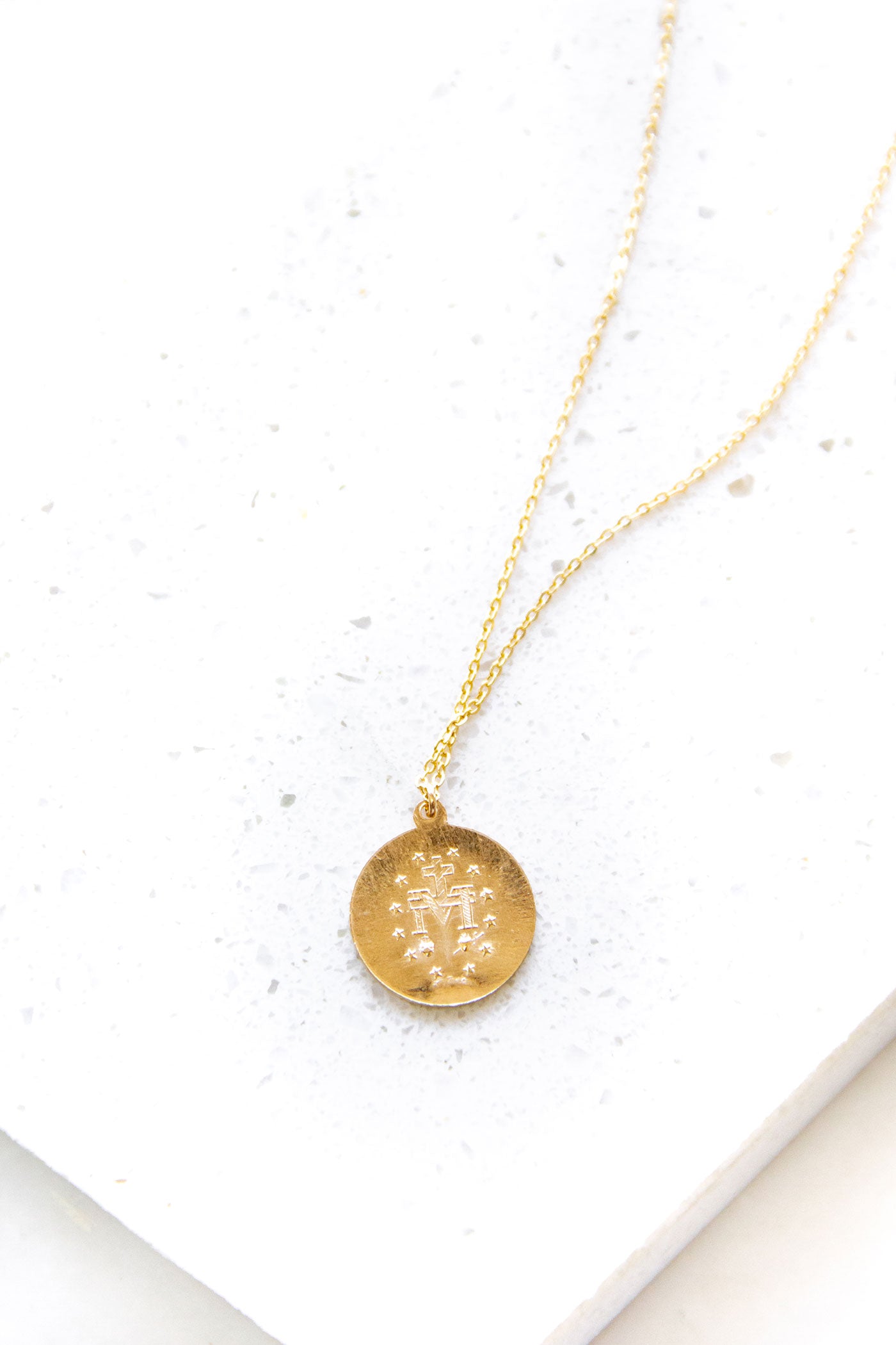Round Coin Necklace by May Martin