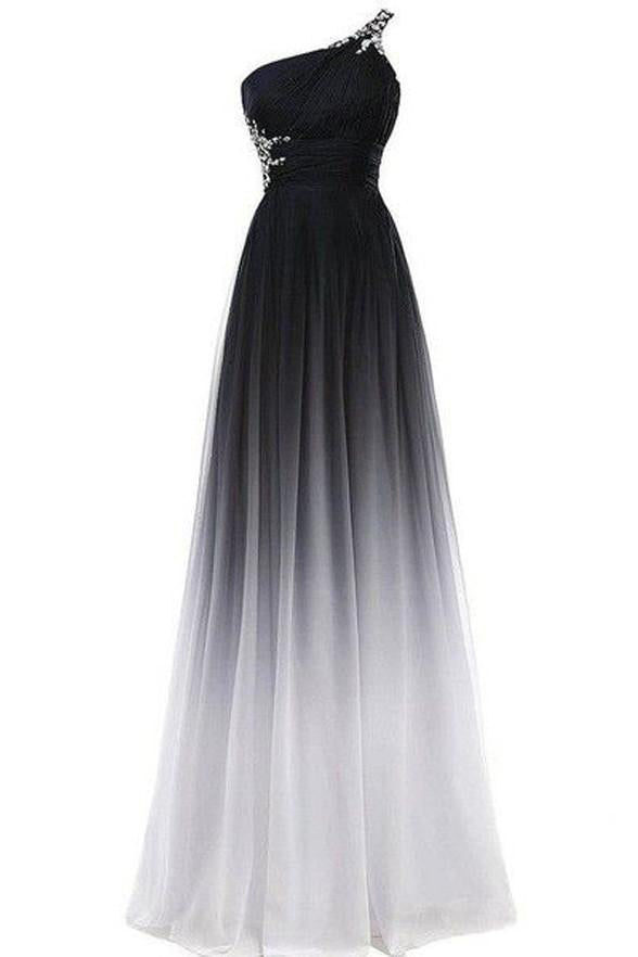 black and grey formal dresses