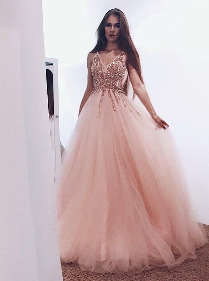 pink prom dresses uk