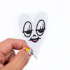 Little Ghost Heart Patch