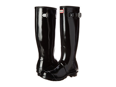 The Hunter Original Tall Gloss Rain Boot-Black - Globuswinshot Clothing - 1