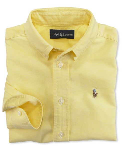 ralph lauren button down boys