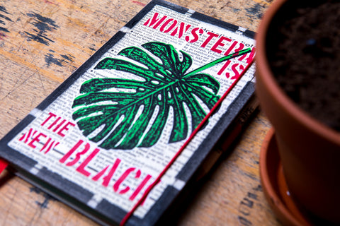 New Monstera design for Deafmessanger Notebooks