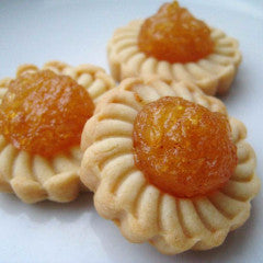 Open Pineapple Jam Tarts - Homemade Chinese New Year 