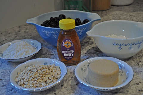 Blackberry Honey Crunch Ingredients