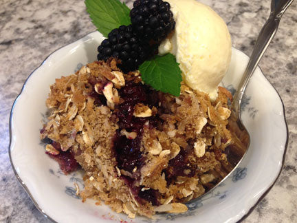 Blackberry Honey Crunch