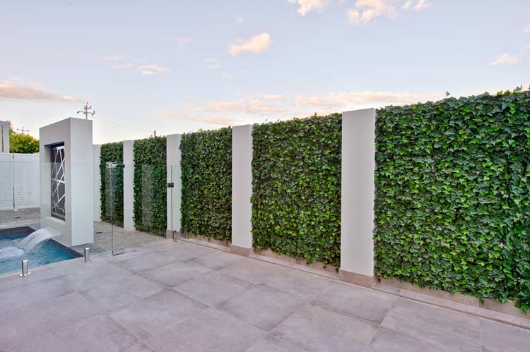 Using Artificial Vertical Gardens