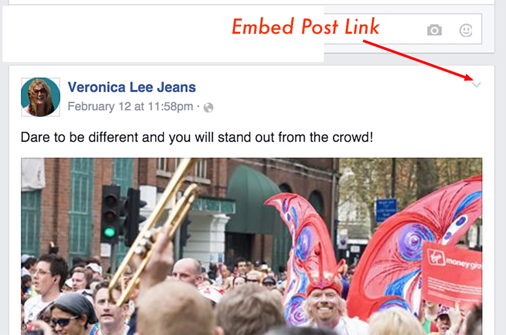 how to embed post link into your website and email