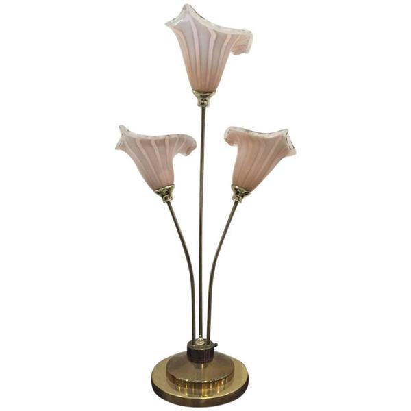 Italian Murano Handblown Calla Lilies 