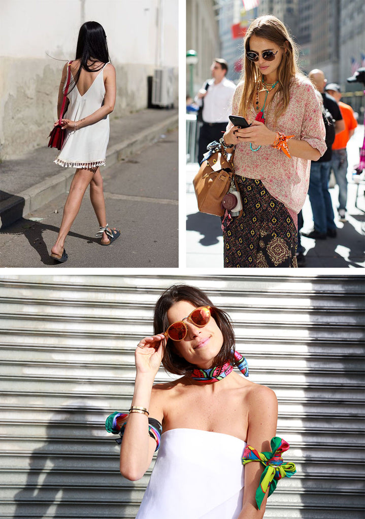 Les Belles Heures How To Wear a Scarf, The Summer Issue #1