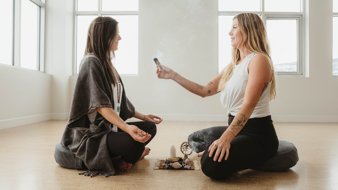 palo santo yoga