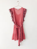 Iro - Ruffle Slv Dress Pink - Therapy & EG Page