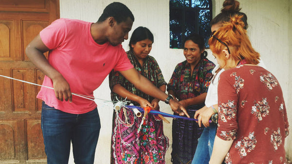 hiptipico artisan visit ethical fashion guatemala, traje tipico, mayan artisans, female artisans, traditional mayan dress, mayan weaving, guatemalan textiles, female entrepreneurs, weaving cooperative
