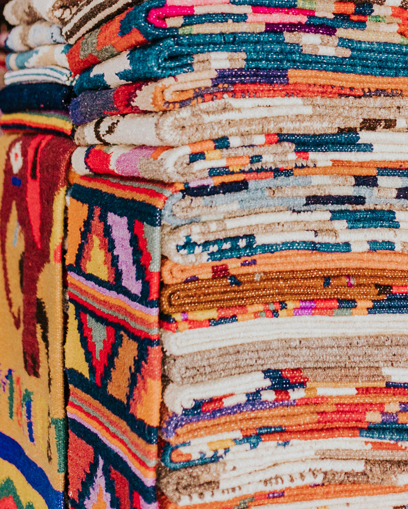Hiptipico Colorful Textiles made in Guatemala by Artisan Women. 