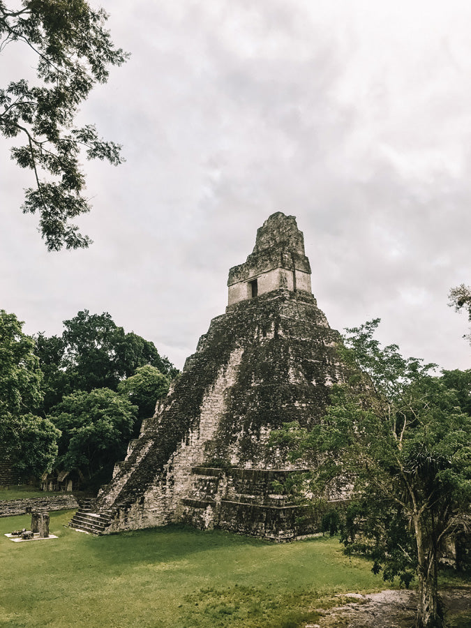 Pyramid at Tikal towers above the ground still in tact, travel blogs Guatemala, places to visit in Guatemala, pyramids, maya pyramids, where to see Maya pyramids, top destinations in Central America, Central America travel guides