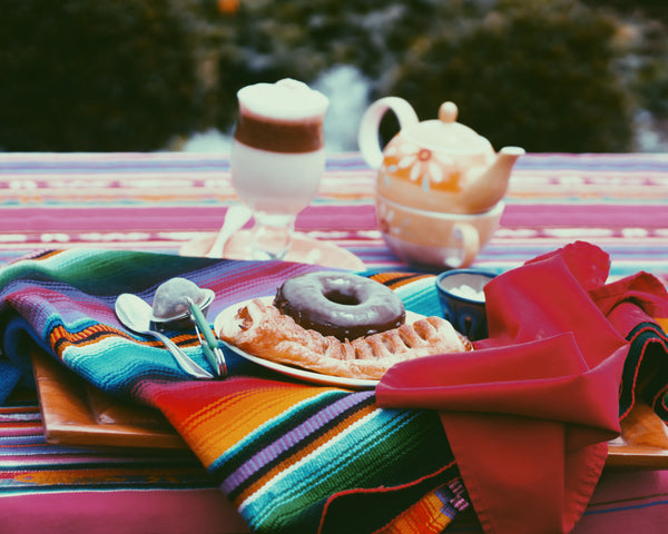 hiptipico lifestyle blog ethical fashion guatemala, mexican woven blanket, tea party, instameet