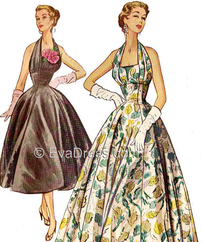 1954 Evening Dress