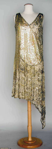 1920's Dress sold through August Auctions, as on Tumblr Anything Goes - Celebrating the 20s