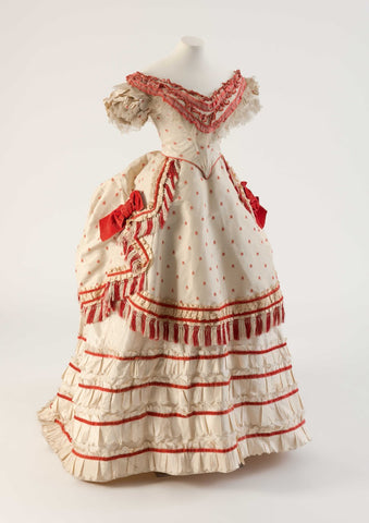 1870 Evening Dress