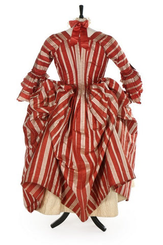 1770's Robe D'Anglaise (in a candy-cane sort of way!)