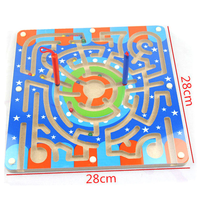 magnetic maze game
