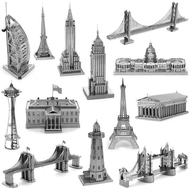 3d metal puzzles