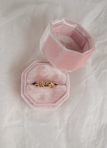 Dainty Flower Stacking Ring
