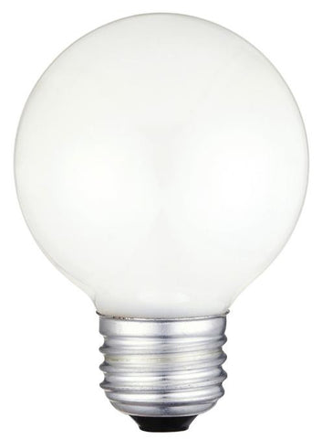 60 Watt G19 1/2 Incandescent Vibration Resistant Light Bulb, 2700K White E26 (Medium) Base, 120 Volt, Box
