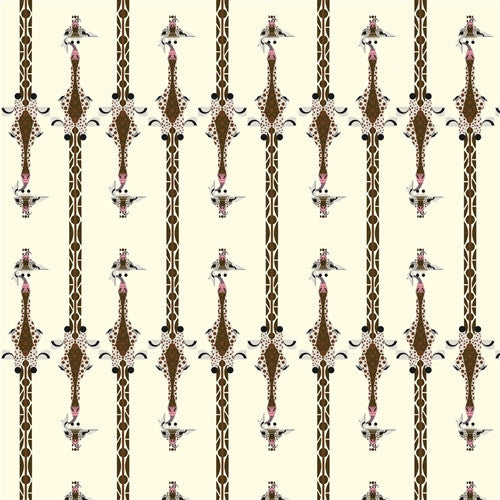 Love from Above - Giraffes - Nurture - Charley Harper - Birch Fabrics - Knit