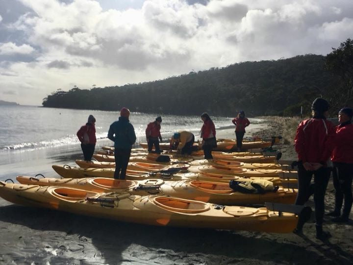 Women's Paddling Getaway Bruny Island Tasmania Next Level Kayaking