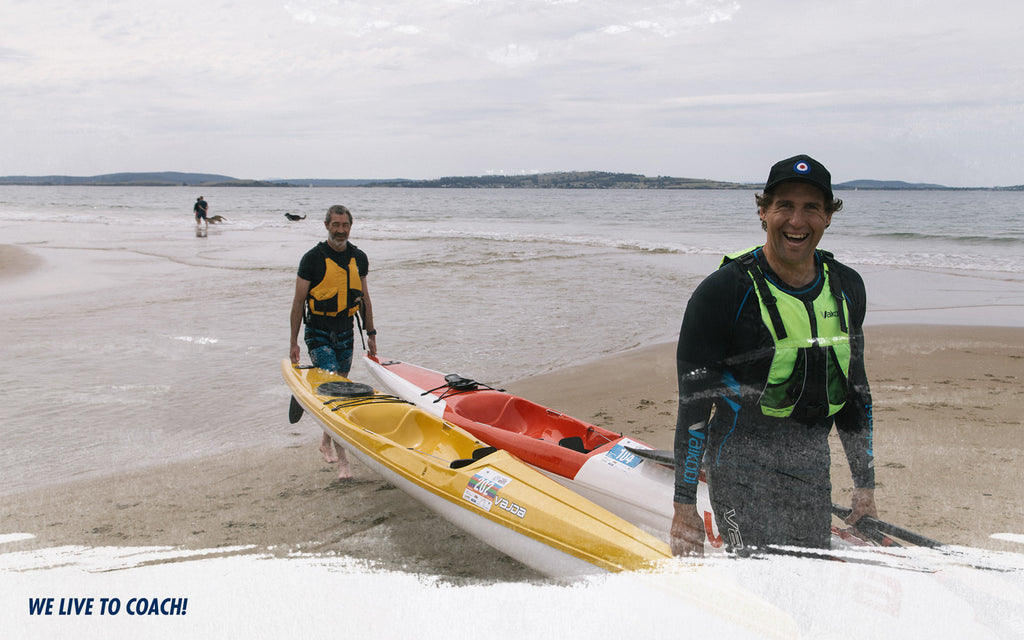 We love to coach paddling at Next Level Kayaking Tasmania