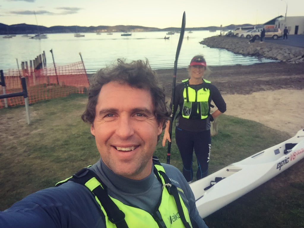 Epic V8 Double surfski kayak Next Level Kayaking Tasmania coaching