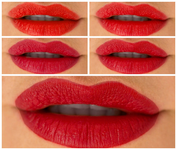 Dusk by Adele red vegan lipsticks