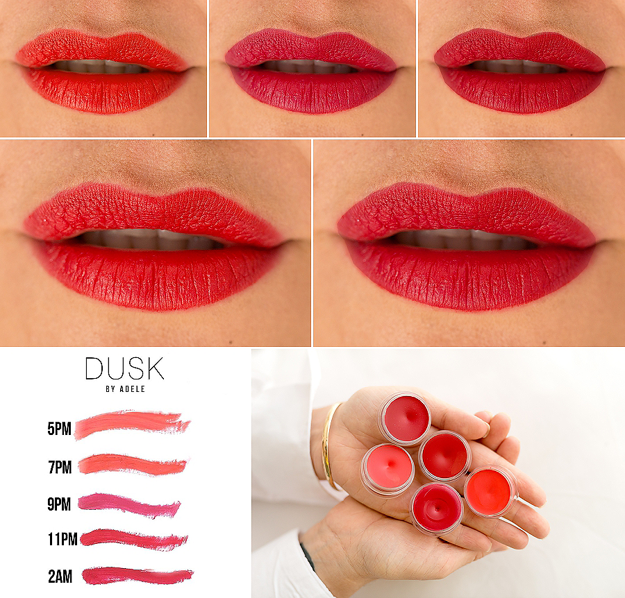 Dusk by Adele vegan red lipstick