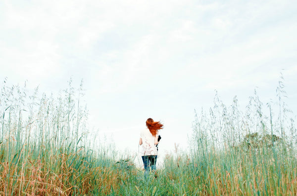 girl with red hair