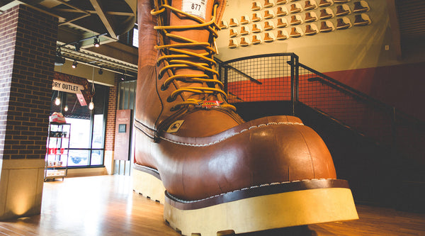 red wing shoe factory sale