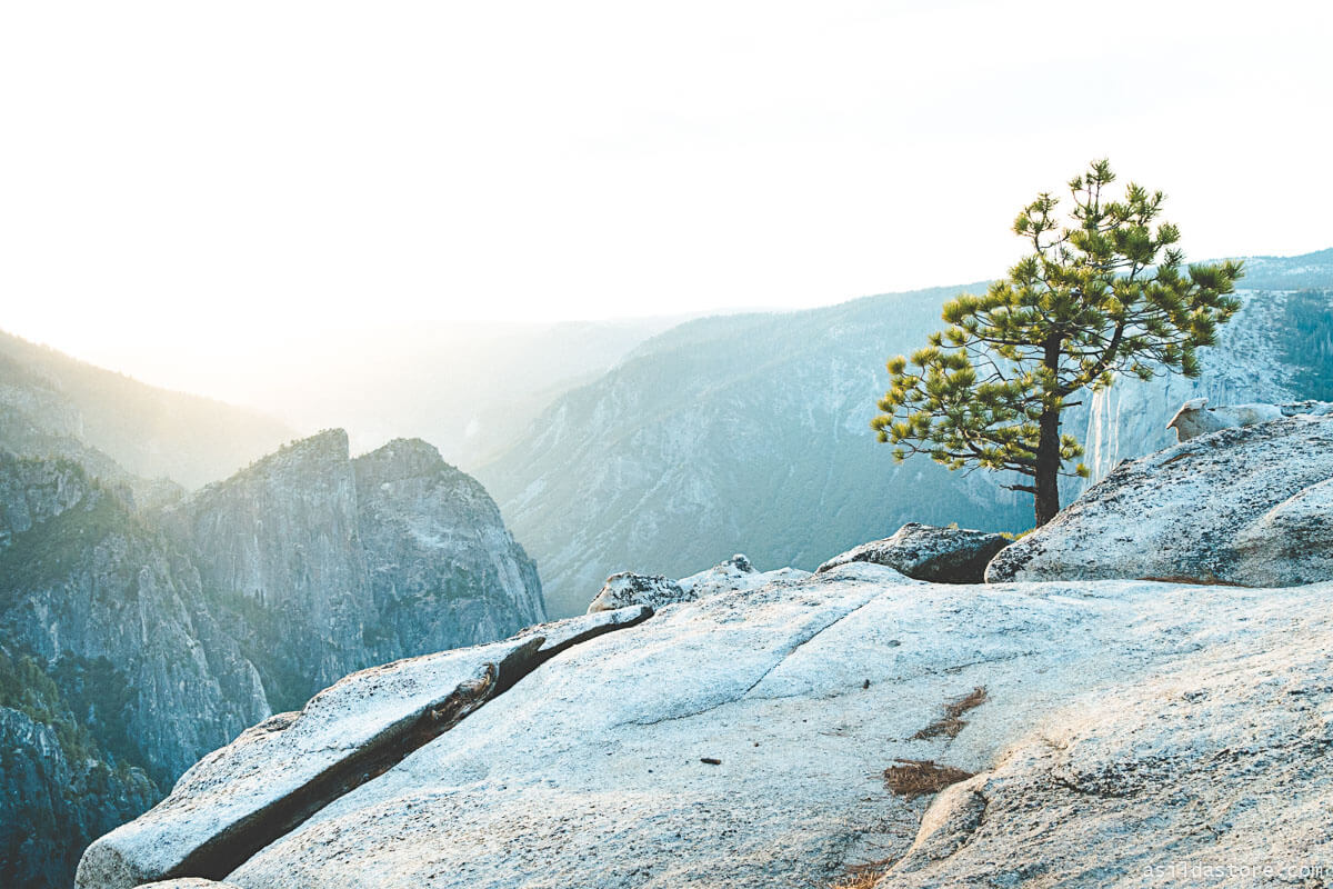 California Places to Go - Yosemite Taft Point