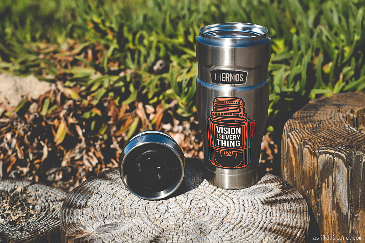 Thermos insulated bottle