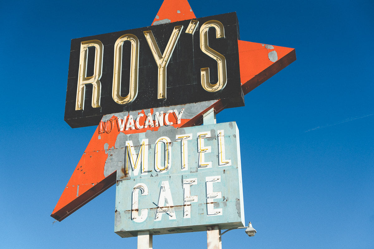 Route 66 Attractions: Roy's Cafe, Amboy CA