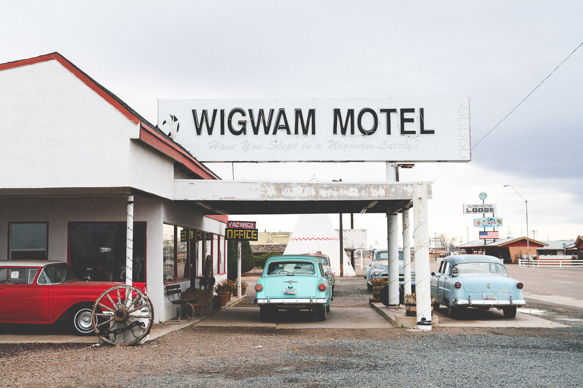 Route 66 Attractions: Wigwam Motel, Holbrook AZ