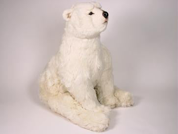 big stuffed polar bear