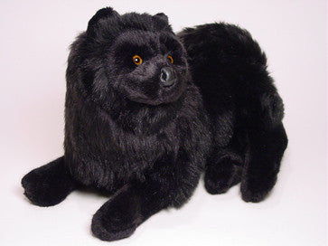 black chow chow stuffed animal