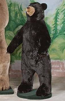 giant stuffed black bear